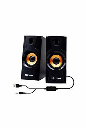 Hotmai Ht-09 Multimedia Taşınabilir Usb Speaker Bass Hoparlör