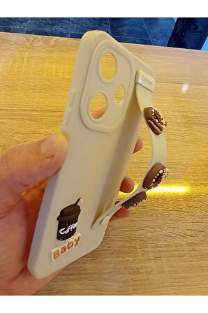 Infinix Hot 30 Uyumlu Bobby Kapak El Tutmalı Kamera Korumalı Kılıf