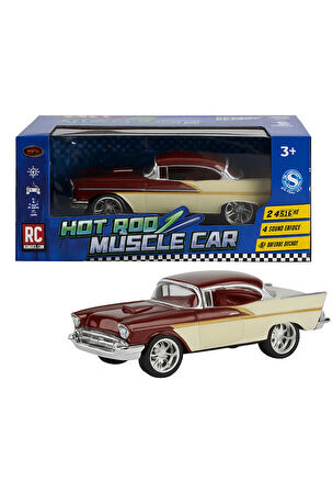 Hot Rod RC Amerikan Muscle Car Usb Şarjlı Uzaktan Kumandalı Metal Araba