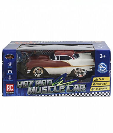 Hot Rod RC Amerikan Muscle Car Usb Şarjlı Uzaktan Kumandalı Metal Araba