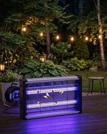 Elektrikli Sinek Öldürücü Lamba Sessiz Çalışan UV Işıklı Haşere Kovucu 6W