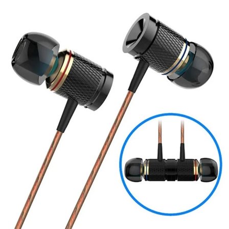 Plextone DX2 3.5mm Metal Kablolu Stereo Kulak İçi Oyuncu Kulaklık-(5775)