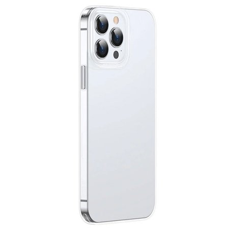 Baseus Simple Case iPhone 13 Pro İnce Silikon Şeffaf Kılıf-(5775)