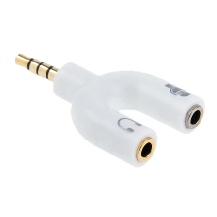 ALLY 3.5 mm Kulaklık Mikrofon Çoklayıcı 3.5 mm Splitter Dönüştürücü-(5775)