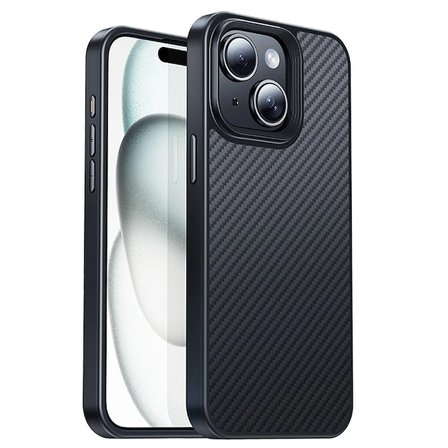 Hoco iPhone 15 AS7 Kılıf Manyetik Magsafeli Telefon Kılıfı-(5775)