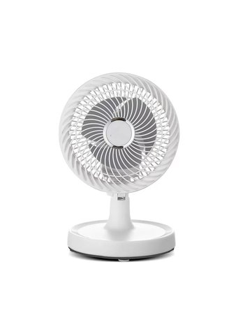 Mini Masaüstü Vantilatör Sessiz Çalışan 2 Kademeli Fan Otomatik Salınımlı