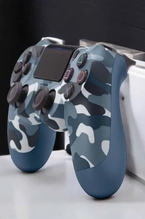 PS4 Oyun Kolu Kamuflaj Desenli Joystick