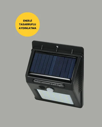 Kablo Gerektirmeyen Güneş Enerjili Dış Mekan Işık – Bahçe ve Koridor Aydınlatması