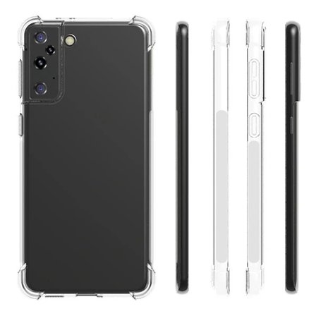 SM Galaxy S21 Plus S30 Plus Shockproof Darbe Emici Silikon Kılıf-(5775)