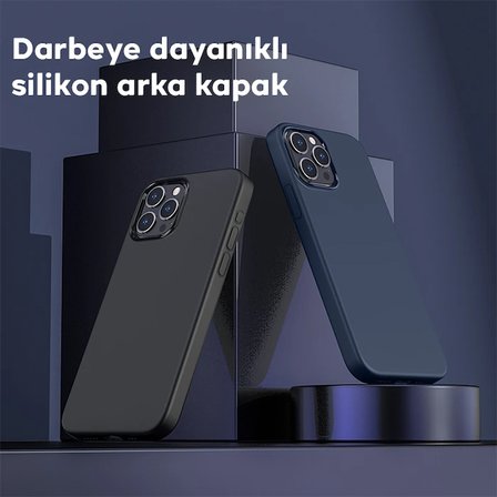 HOCO Pure Series iPhone 15 Pro Manyetik Silikon Kılıf-(5775)