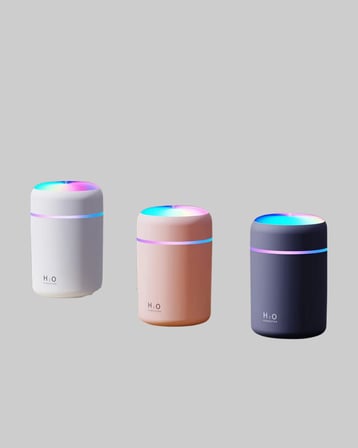 USB Bağlantılı LED Işıklı Hava Nemlendirici – Sessiz ve Kullanıcı Dostu Tasarım