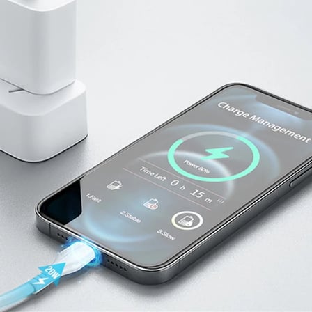 DUX DUCİS İPhone 20W Hızlı Şarj İPhone 14 13- 1211 Şarj Kablosu 1metre-(5775)