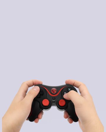 Yüksek Hassasiyetli Kablosuz Oyun Kolu PC ve Mobil Uyumlu