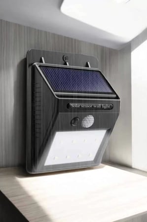 Solar Lamba Giriş Bahçe Yol Avlu Hareket Sensörlü Led