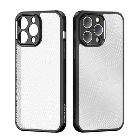 Dux Ducis iPhone 12 Pro Aimo Series Premium Buzlu Sert PC-TPU Kılıf-(5775)