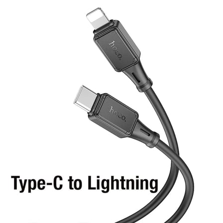 HOCO X101 27W Type-C to iPhone Lightning Hızlı Şarj ve Data Kablosu-(5775)