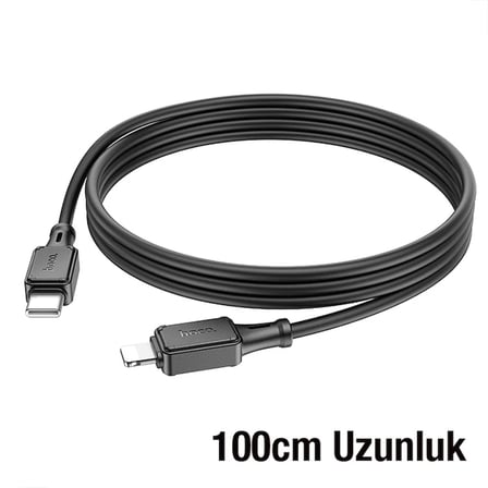 HOCO X101 27W Type-C to iPhone Lightning Hızlı Şarj ve Data Kablosu-(5775)