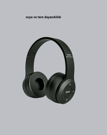 Suya ve Tere Dayanıklı Bluetooth Kulaklık – Şık Ergonomik ve Dayanıklı