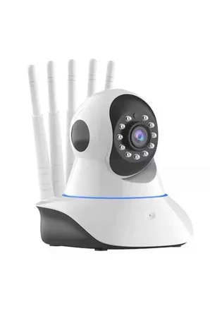 LED Aydınlatmalı 5 Antenli Motorlu 1080P Wifi Kamera Sensörlü