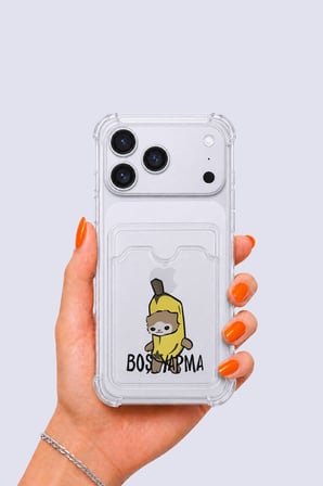 iPhone 17 Pro Max Kartlıklı Boş Yapma Desenli Kılıf