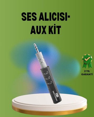 Hızlı Şarjlı Bluetooth Ses Alıcısı – Ev Araç ve Ofis İçin