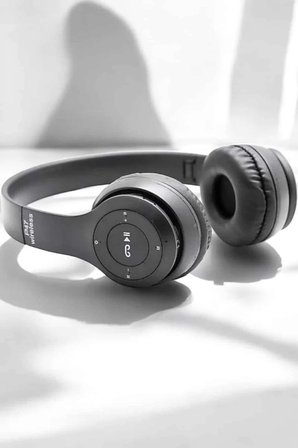 Kulak Üstü TF Kart ve AUX Destekli Ergonomik Bluetooth Kulaklık