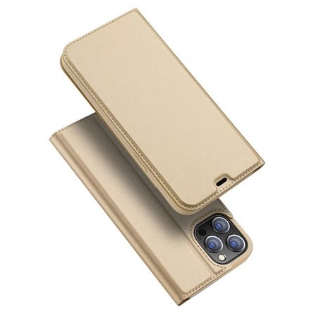 DUX DUCİS İPhone 12/ 12 Pro Kılıf Kapaklı Flip Cover Kılıf Skin Pro Series Kılıf-(5775)