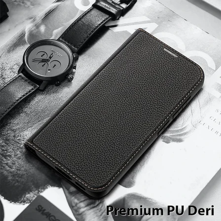 Dux Ducis SM Galaxy S23 Plus Kılıf Skin X2 Series Magnetic PU Deri Manyetik Kapaklı Kılıf-(5775)