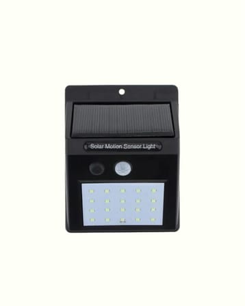 Hareket Sensörlü Solar Lamba | 120° Algılama Açısı 3-4 Metre Mesafe Suya Dayanıklı LED