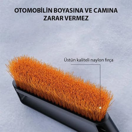 ALLY ST-3911 Uzatılabilir Araç Camı İçin Kar Fırçası Ve Buz Kazıyıcı-(5775)