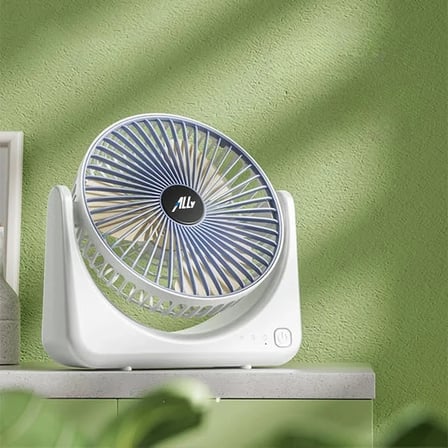Ally S21 Şarjlı Fan Ergonomik Ev Ofis Sessiz Vantilatör-(5775)