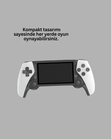 3D Ekranlı Mini Oyun Konsolu + Multimedya