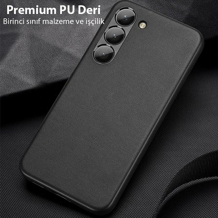 Dux Ducis SM Galaxy S23 Plus Grit Series PU Premium Kılıf-(5775)