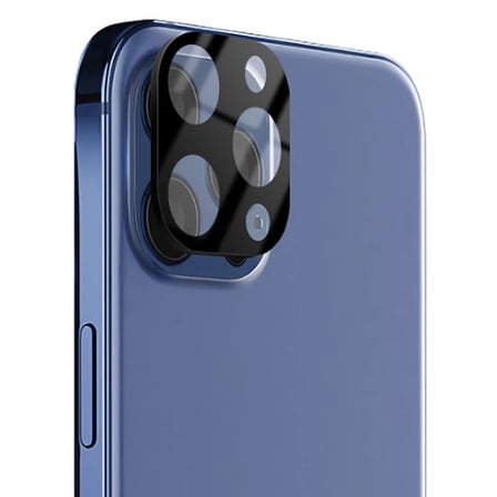 İPhone 12 Pro Max 6.7 3D full Kaplama Tempered Cam Kamera Koruyucu-(5775)