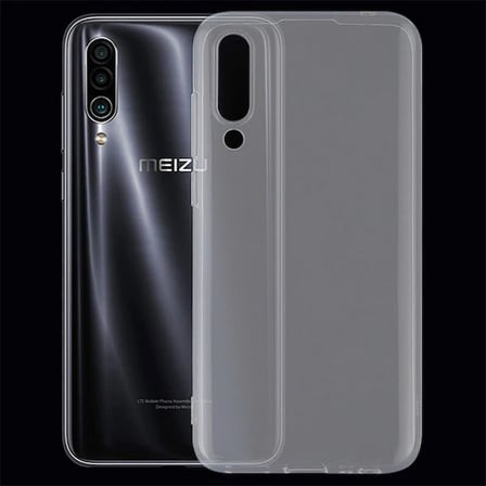 Meizu 16XS  Kamera Korumalı Fit Silikon Kılıf-(5775)