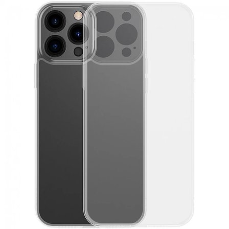 Baseus Frosted Glass iPhone 13 Pro 6.1inch Shockproof Koruyucu Kılıf-(5775)