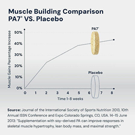 HPN PA 7 Phosphatidic Acid Muscle Builder Muscle Builder Boost mTOR Build Mass and Strength
