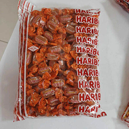  Haribo Fruitbons Yumuşak Şekerleme portakal aromalı 1 kg
