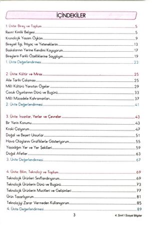 4.Sınıf Sosyal Bilgiler - Etkinlikli Çalışma ve Soru Bankası Kitabı