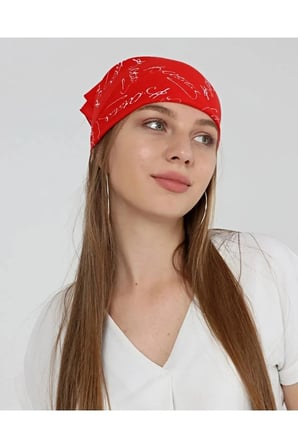 Atatürk Imzası Bandana 23 Nisan, 29 Ekim, 30 Ağustos, 19 Mayıs Fular 12 adet