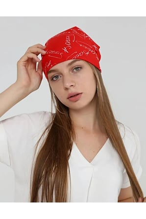 Atatürk Imzası Bandana 23 Nisan, 29 Ekim, 30 Ağustos, 19 Mayıs Fular 12 adet