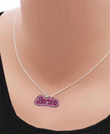 Barbie Pembe Kadın Kolye Pembe
