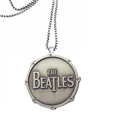 The Beatles Kadın Erkek Gümüş Kaplama Kolye 