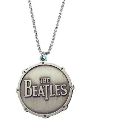 The Beatles Kadın Erkek Gümüş Kaplama Kolye 
