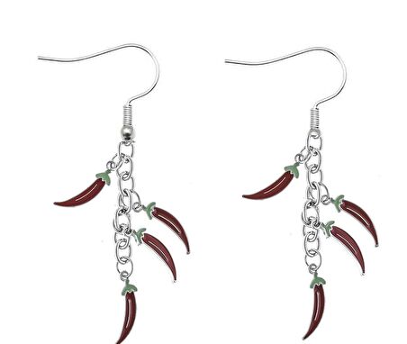 Herşey Nota Biber Küpe 