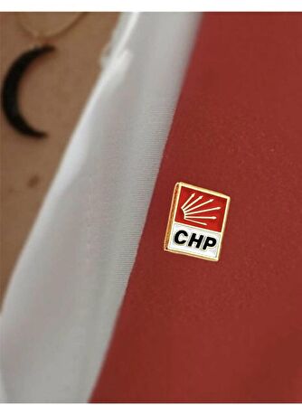 CHP ''Cumhuriyet Halk Partisi'' YAKA ROZETİ