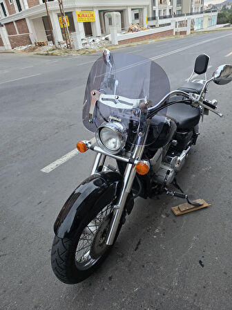 MOTOCAM Honda Shadow 750 Ön Cam 1999-2010 Model 45cm Füme Renkli 4mm APARATSIZDIR