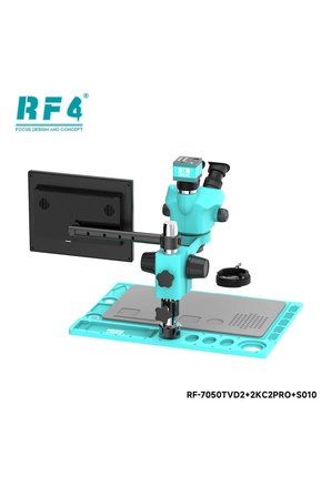 RF-7050TVD2 2KC2 rf4 mikroskop tamir ekipmanı 0,5x lens hediyeli
