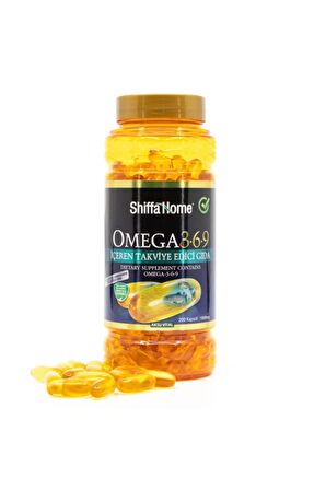 Shiffa Home Omega 3-6-9 1000 mg 200 Kapsül