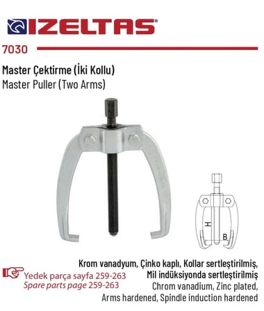 Master Çektirme İki Kollu 12*12